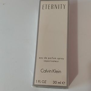 NWOT Eternity eau de parfum spray